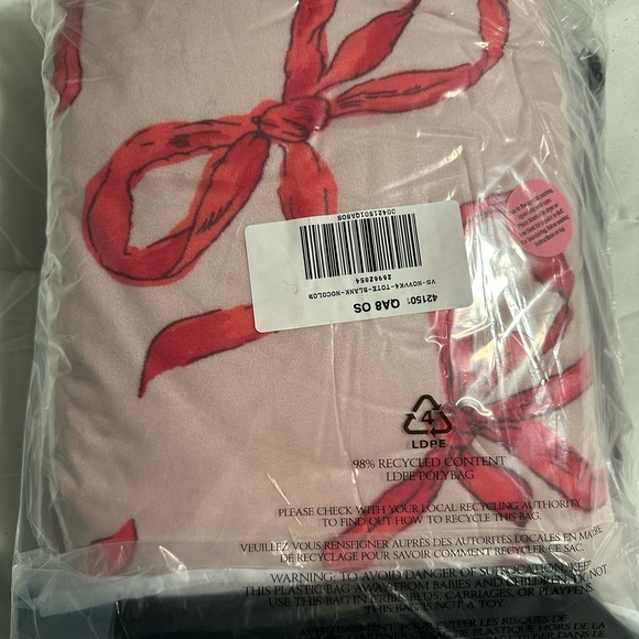 Victorias Secret Tote and Blanket - Picture 4 of 5